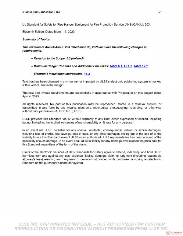 UL 203 PDF